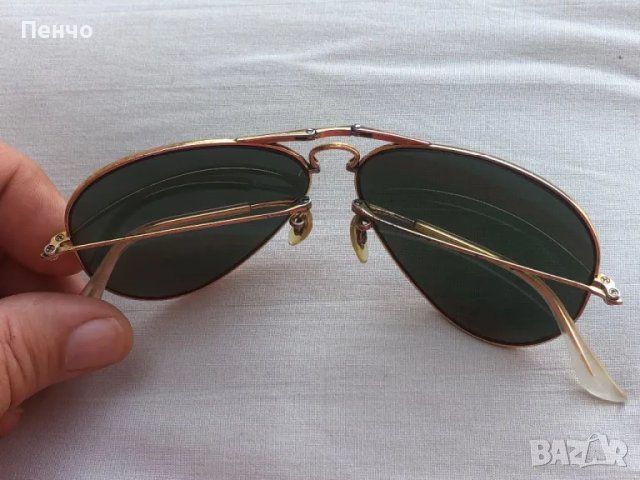 стари слънчеви очила "Ray-Ban" Aviator - ОРИГИНАЛ, снимка 6 - Антикварни и старинни предмети - 46997852