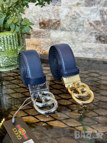колани от естествена кожа в кутия gucci , снимка 4 - Колани - 50731655