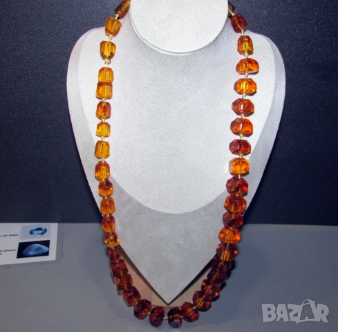 Голям гердан от натурален руски кехлибар