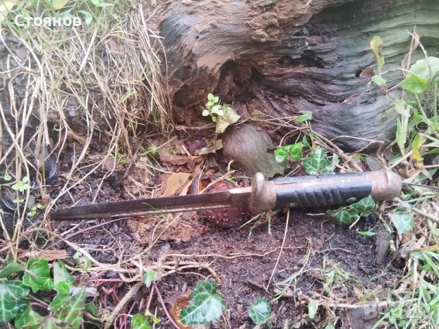 Нож на дневалния БГ., снимка 10 - Антикварни и старинни предмети - 48788060