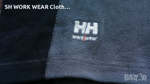 HELLY HANSEN Work Polar Fleece Jacket размер М работна поларена горница W4-183, снимка 8 - Суичъри - 46232661