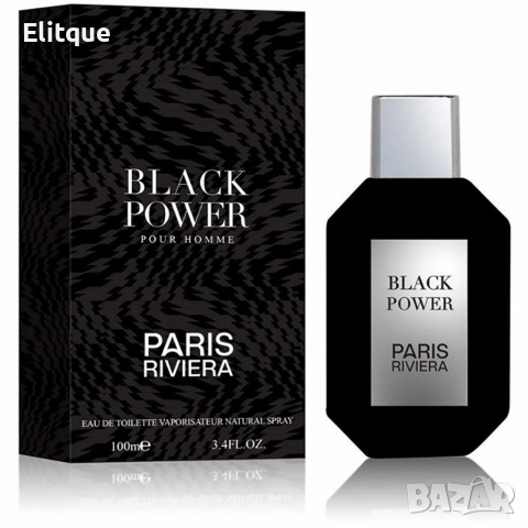 Paris Riviera Black Power 100ml EDT Men Black Code