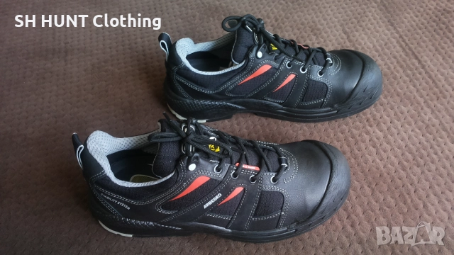ARBESKO Leather Work Safetu Shoes размер EUR 45 работни обувки с бомбе естествена кожа WS1-37, снимка 3 - Други - 51991888