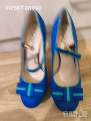 Токчета , снимка 3 - Дамски обувки на ток - 53346286