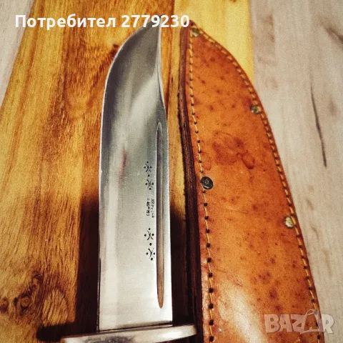 Ловен нож на Хр. Метев Нов!, снимка 17 - Ножове - 49885133