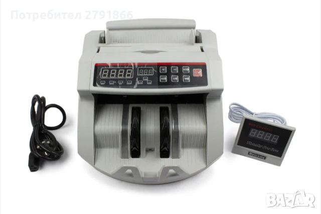 Банкнотобрoячна машина UV и MG открива фалшификати и повредени банкноти M UV/MG-2108