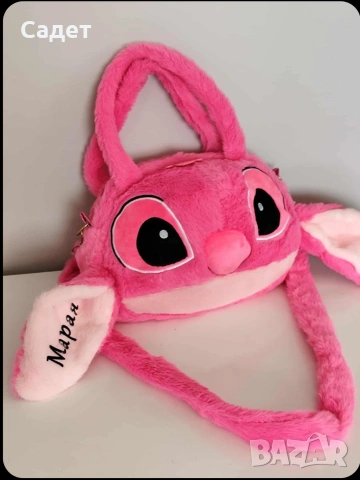 персонализирана чанта Стич с име по избор, снимка 2 - Други - 53786269