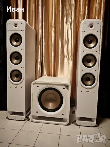 Polk audio S60e + Polk audio HTS 12, снимка 2 - Аудиосистеми - 48265425