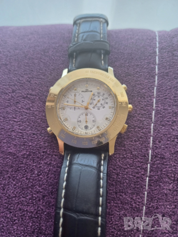 Оригинален швейцарски винтидж дрес часовник Fortis, бартер, снимка 6 - Мъжки - 44958354
