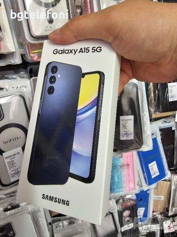 Samsung Galaxy A15 5G 4/128 black,запечатани,чисто нови,2 години гаранция, снимка 3 - Samsung - 45256829