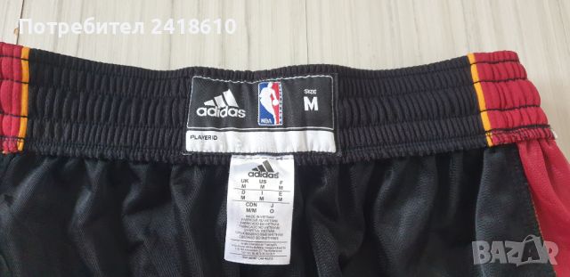 Adidas NBA Miami Heat Short Icon Edition Mens Size / M ОРИГИНАЛ! Мъжки Къси Панталони!, снимка 14 - Къси панталони - 46032015