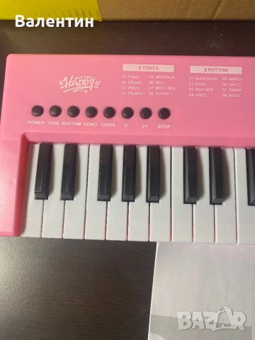 Детско пиано с 37 клавиша Costway, снимка 6 - Музикални играчки - 53160453