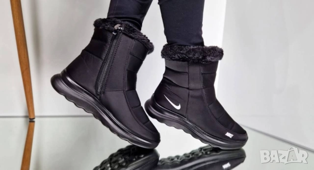 Дамски апрески с топла дебела вата  найк, снимка 3 - Маратонки - 52138243