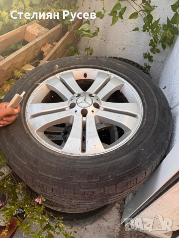 4бр алуминиеви джанти за mercedes GL 5 x 112 / 19 цола -цена 572лв или 292,46 евро      реална цена