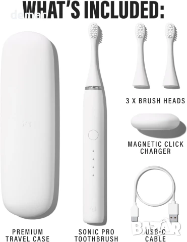 Spotlight Oral Care - Електрическа четка за зъби Pure White Sonic Pro, снимка 4 - Други - 51271328