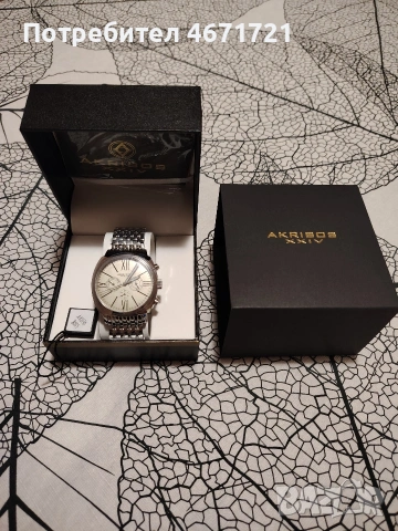 Akribos AK636SSW, снимка 2 - Мъжки - 53711833