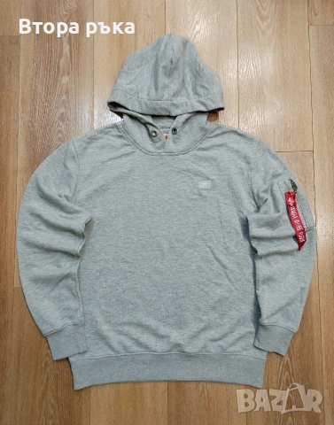 alpha industries горнище мъжка оригинален , снимка 2 - Спортни дрехи, екипи - 53012035