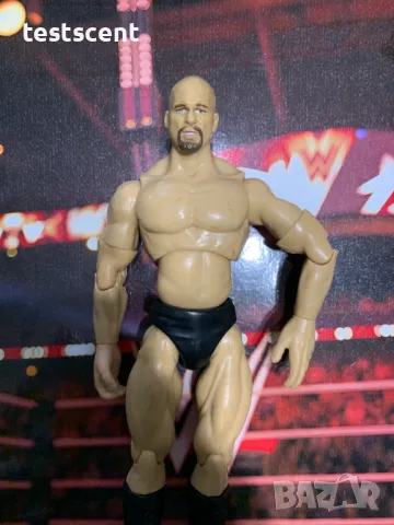 Екшън фигура WWE Stone Cold Steve Austin Ледения Стив Остин figure играчка WWF Jakks TTL Titan, снимка 11 - Колекции - 49552486