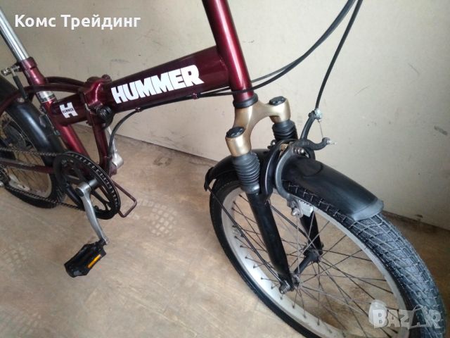 Сгъваем велосипед HUMMER 20" (2), снимка 4 - Велосипеди - 45821683