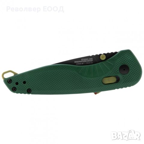 Сгъваем нож SOG Aegis AT Tanto, в цвят Forest/Moss - 7,9 см, снимка 5 - Ножове - 45268162