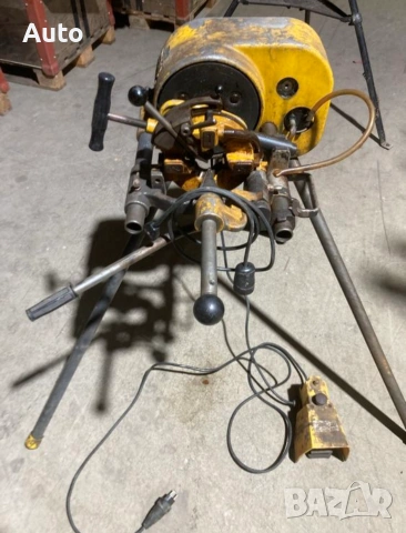 Професионален струг за тръбна резба REMS Tornado 2010 (1/16 - 2") – Пълен комплект