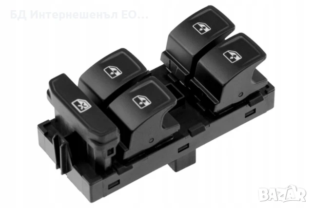 5G0959857  Бутон ключ за стъкла, Volkswagen, VW Passat B8, Golf 7, Polo 6, Черен