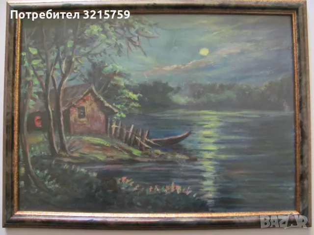 Оригинална картина , масло , картон , 40х30см., снимка 1