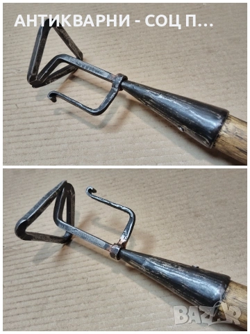 Стар Кован Инструмент За Жигосване На Добитък / НОМЕР 1780., снимка 5 - Антикварни и старинни предмети - 54001975