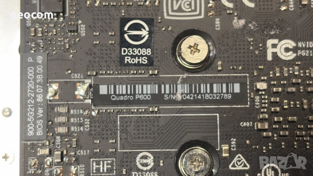NVIDIA Quadro P600 (2GB DDR5,128-Bit,4xmDP,Fan), снимка 6 - Видеокарти - 53129243