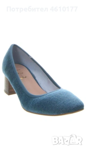 Нови обувки деним 38, снимка 2 - Дамски елегантни обувки - 54042545