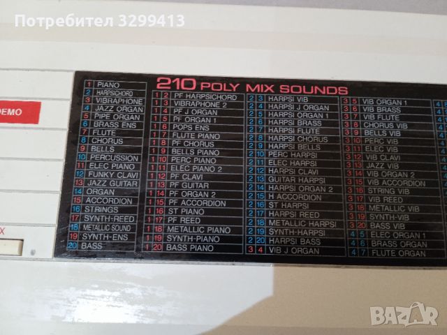 Синтезатор HOHNER PSK 35 , снимка 6 - Синтезатори - 45508279