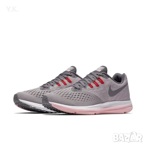 Оригинални дамски маратонки Nike Zoom Winflo 4 Wmns, снимка 8 - Маратонки - 47190124