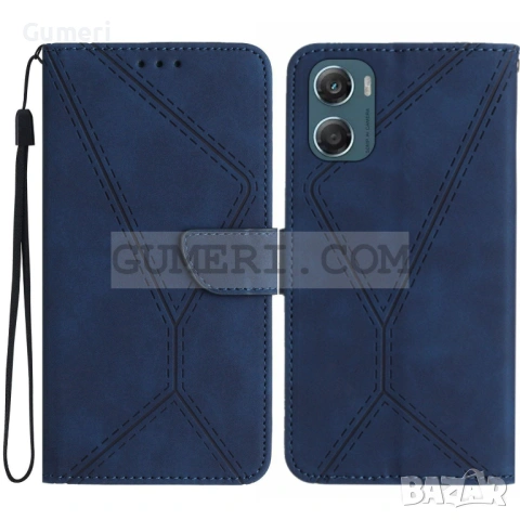 Тефтер "Stitch" за Motorola Moto G06, снимка 5 - Фолия, протектори - 53259986