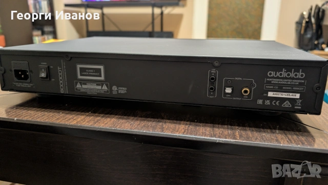 Audiolab cdt 6000 black CD transport, снимка 3 - Аудиосистеми - 53255117