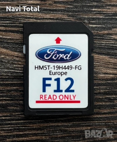 Ford F12 2025гд Оригинална EUROPE Sd Card Map SYNC 2 Сд Карта Навигация