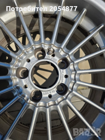 BMW Alpina Classic 2 джанти 5x120 8x18 ET36 9x18 ET34 E90 E91 E92 E93 E46 E39, снимка 4 - Гуми и джанти - 54162941