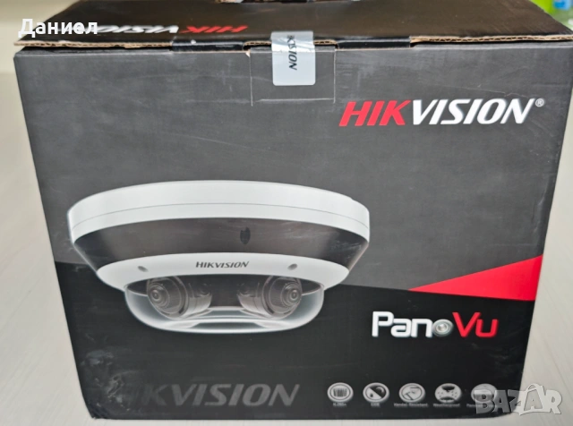 20MP панорамна 360° камера Hikvision DS-2CD6D54G1-IZS