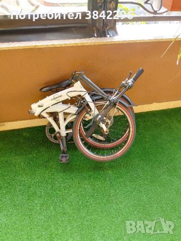 Алуминиев сгъваем велисипед Ecosmo, снимка 2 - Велосипеди - 45990897