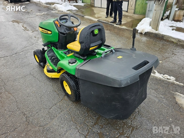 ТРАКТОРНА КОСАЧКА JOHN DEERE/KAWASAKI 18.K.C. X300R. ПЕРФЕКТНА , снимка 3 - Градинска техника - 53223272