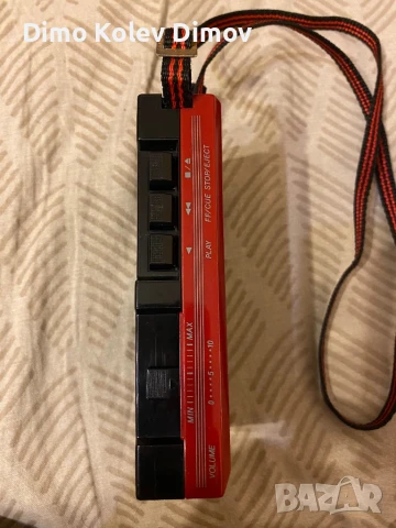 SHARP JC 25E(R) Walkman Red с Радио. Mega Rare!, снимка 3 - Радиокасетофони, транзистори - 51329833