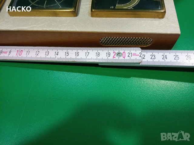 Метеорологична Станция,Термометър,Барометър,Влагомер Made in GDR, снимка 10 - Други - 53812865