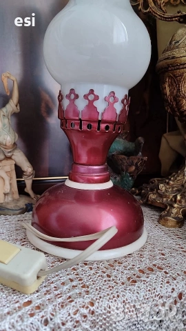 Голяма настолна лампа , снимка 4 - Лампиони - 53212310