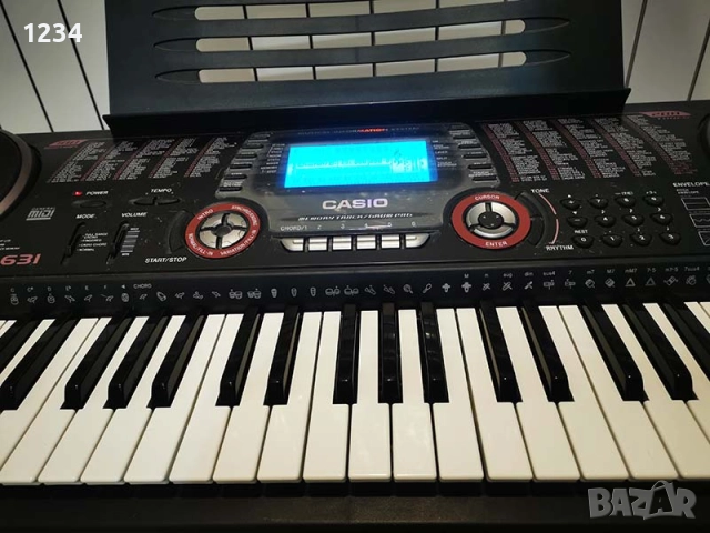 Синтезатор клавир CASIO CTK-631 с динамична клавиатура 5 октави, снимка 6 - Синтезатори - 52674988