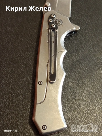 Джобен нож с дефект за части ремонт КОЛЕКЦИЯ ДЕКОРАЦИЯ 48941, снимка 3 - Ножове - 53731540