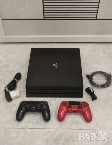 PS4-Pro-1 Tb+2 Джойстика, снимка 2 - PlayStation конзоли - 53196740