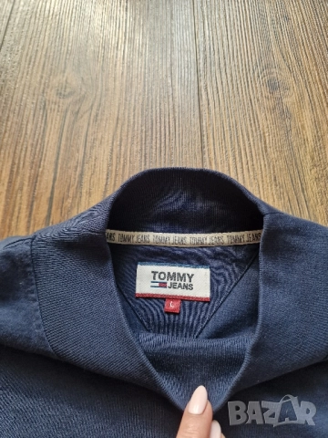 Страхотнен мъжки пуловер блуза TOMMY HILFIGER размер L , снимка 5 - Блузи - 52487739