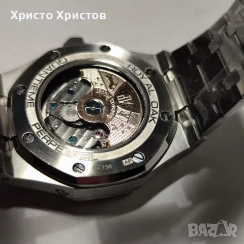 Мъжки луксозен часовник Audemars Piguet Royal Oak Quantieme Perpetuel, снимка 13 - Мъжки - 47112574