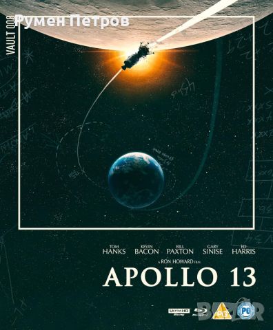 Специално 4К + блу рей АПОЛО 13 издание - APOLLO 13 - THE VAULT LIMITED EDITION, снимка 1 - Blu-Ray филми - 45135664