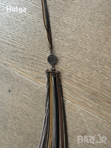 Изискано колие Италия, снимка 3 - Колиета, медальони, синджири - 52118994