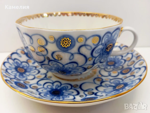 Руски порцелан , снимка 2 - Чаши - 50914762